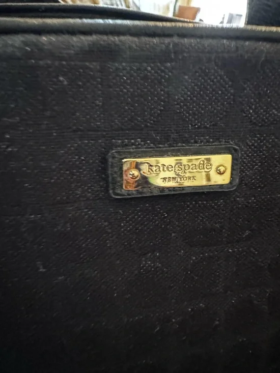 Kate Spade Jacquard &
Leather Shoulder Bag with Structured Designed preloved ❤️ - Picture 8 of 17